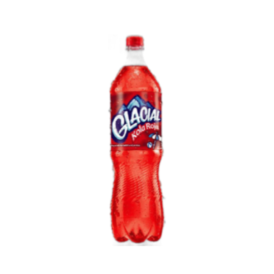 Glacial Kola Roja / Red Kola soft drink